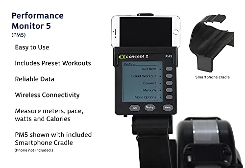 Concept2 RowErg Standard Legs with PM5 - Black