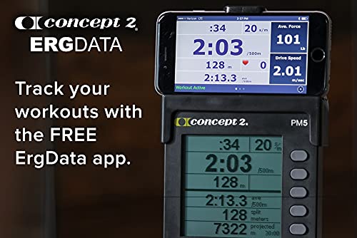 Concept2 RowErg Standard Legs with PM5 - Black