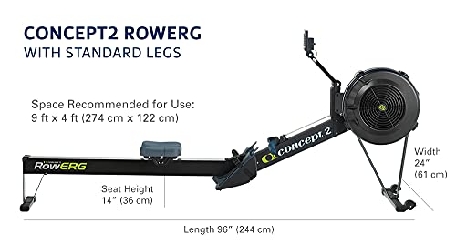 Concept2 RowErg Standard Legs with PM5 - Black